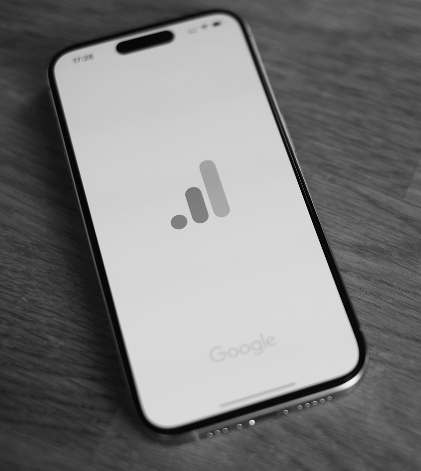 Google analytics på en telefon